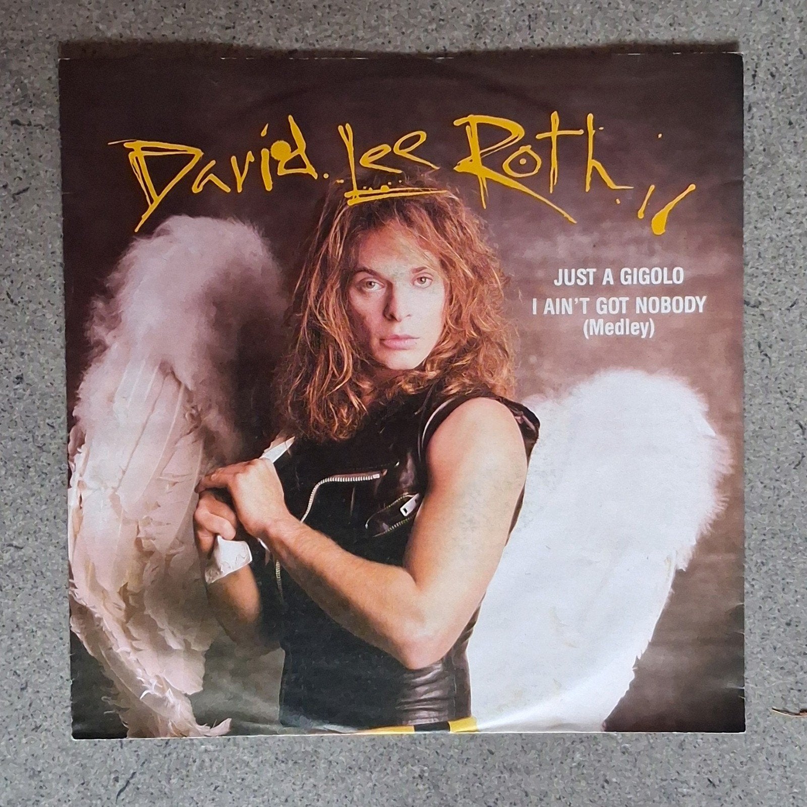 David Lee Roth: Just A Gigolo / I Ain't Got Nobody (7"), Originele persing, Ophalen of Verzenden