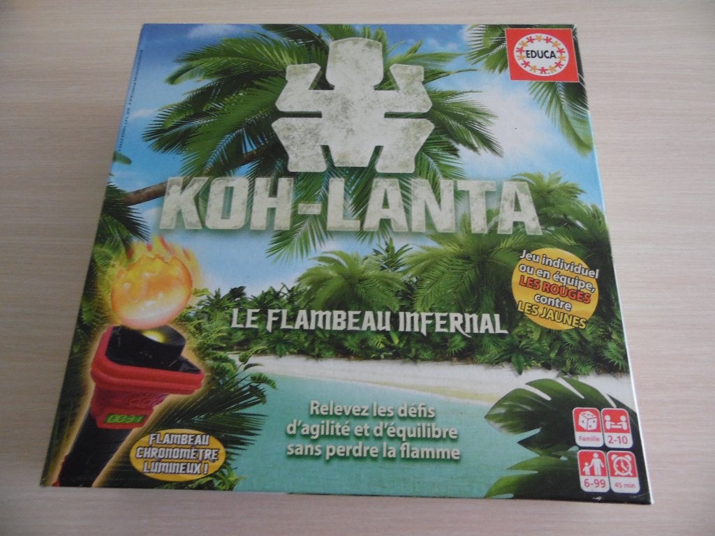 KOH-LANTA      EDUCA, Enlèvement ou Envoi, Comme neuf, Avec lumière
