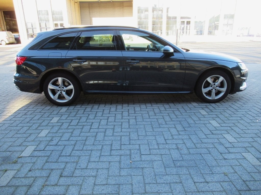 Audi A4 Avant 35 TDi S tronic MHEV-ACC-Massage-Navi-Airco, Autos, Argent ou Gris, Achat, 139 g/km, Euro 6