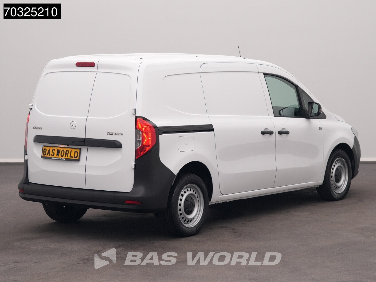 Mercedes Citan 112 CDI L2H1 LED Airco Camera Cruise Parkeers, Stof, Gebruikt, Euro 6, 4 cilinders