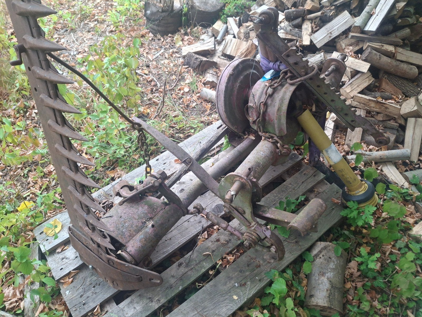 ancien mortier de coupe, Enlèvement