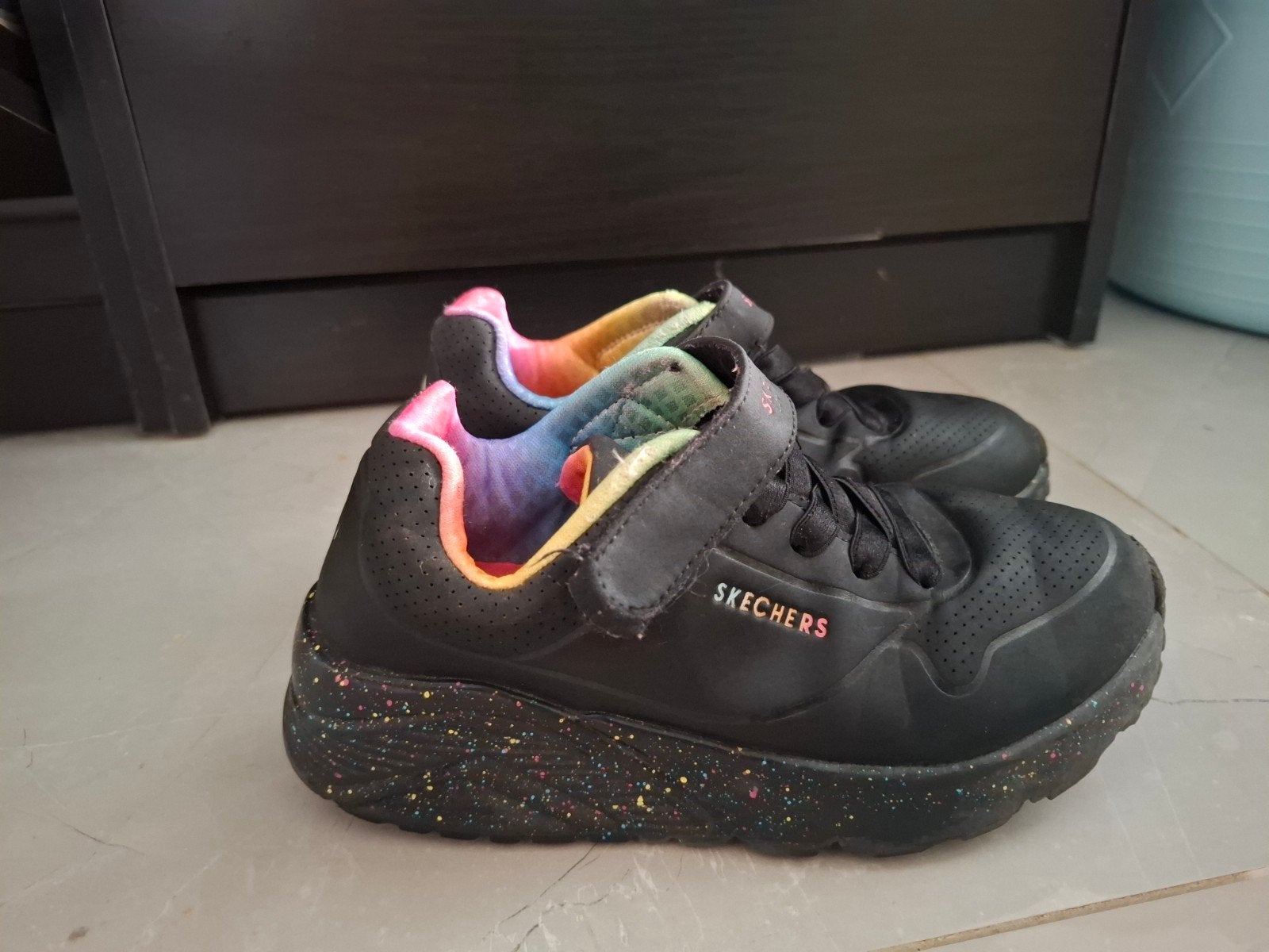 basket fille taille 32, Enlèvement ou Envoi, Utilisé, Skechers, Fille