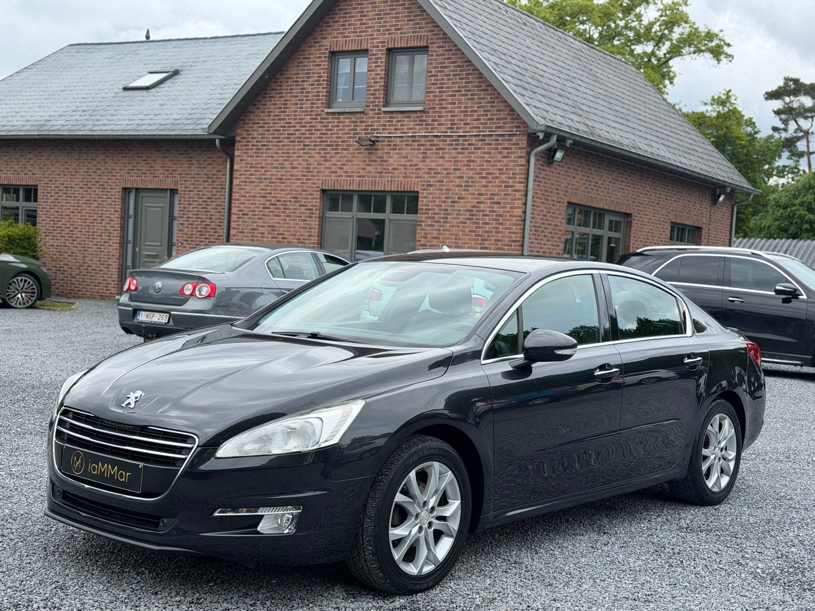 PEUGEOT 508 - 2.0 DIESEL, Auto's, 100 kW, Euro 5, https://public.car-pass.be/vhr/33e8dfd6-a8f4-4412-9713-bdad7aa76222, Zwart