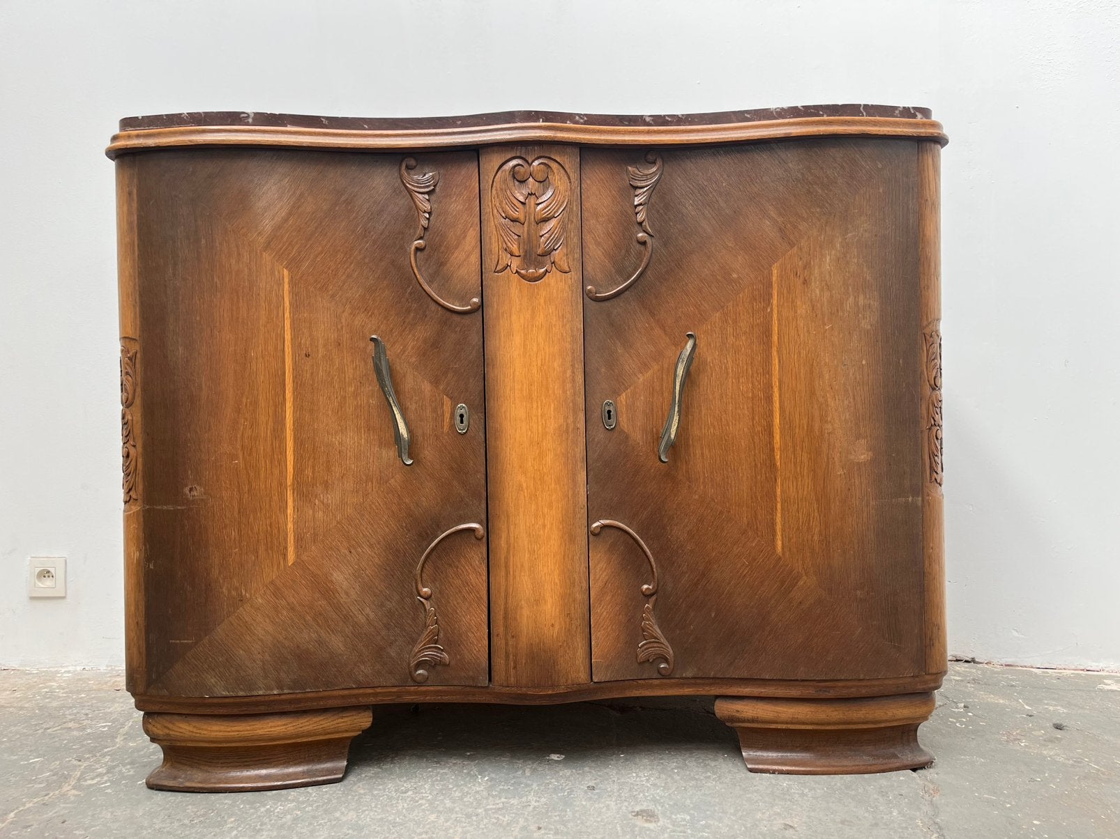 Jaren 20/30 art deco kast, Ophalen