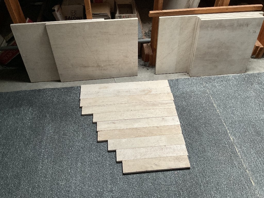 Tegels natuursteen, Ophalen, 40 tot 60 cm, 40 tot 60 cm, Nieuw