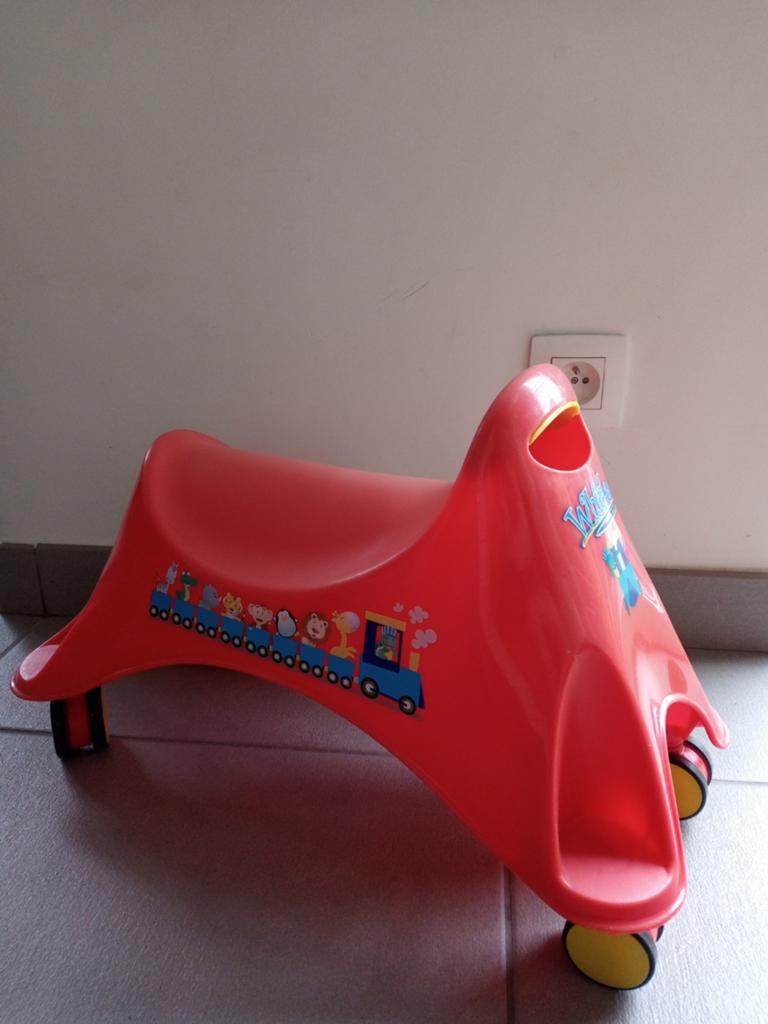 Cole rode loopfiets, Ophalen, Loopfiets