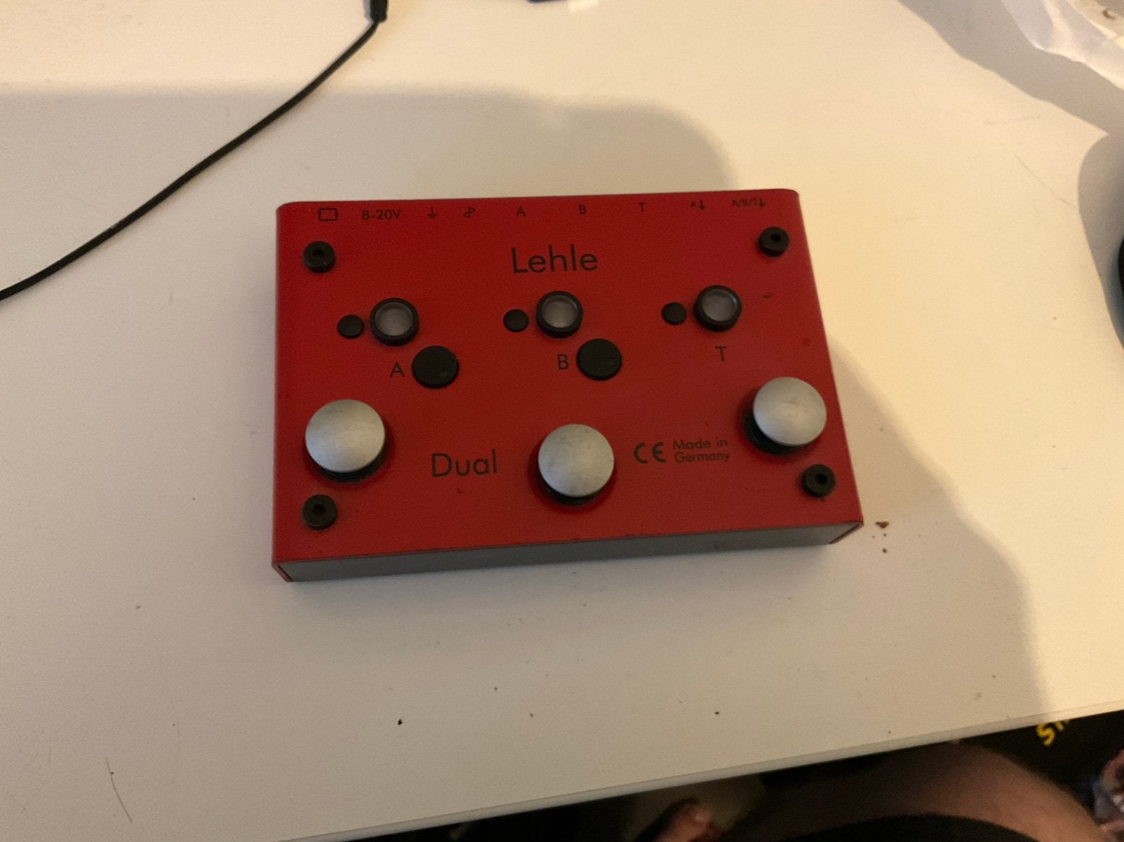 Lehle Dual SGoS A/B/Y box/splitter, Muziek en Instrumenten, Effecten, Ophalen of Verzenden, Zo goed als nieuw