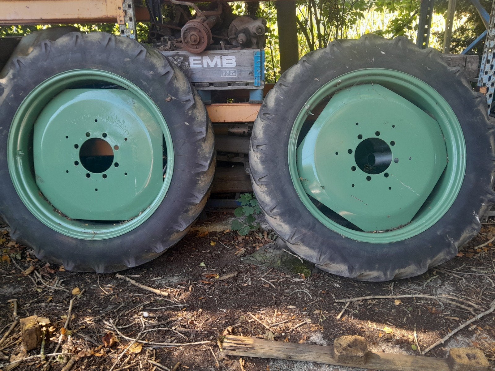 38 inch velgen, Ophalen