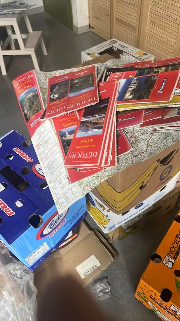Landkaarten, Ophalen, Zo goed als nieuw, Frankrijk