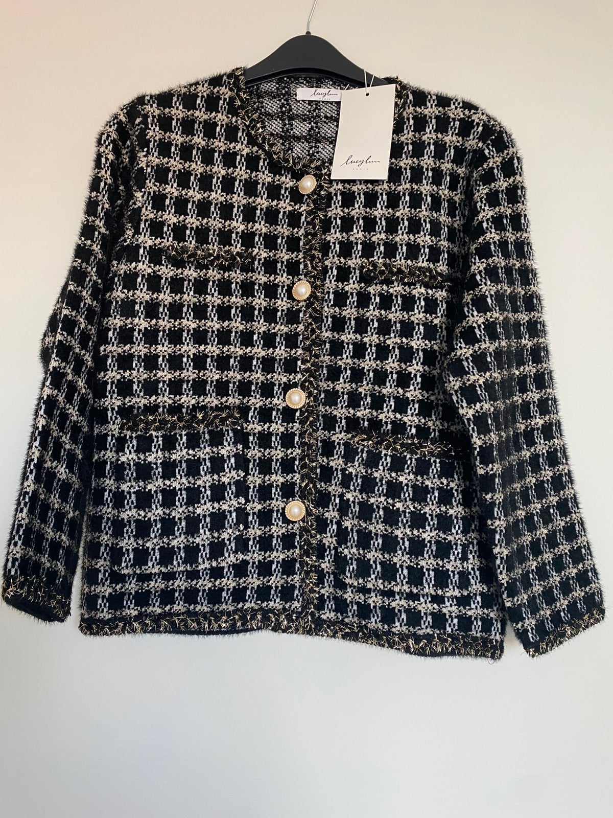 Blazer nieuw, Kleding | Dames, Ophalen, Nieuw, Maat 38/40 (M), Zwart