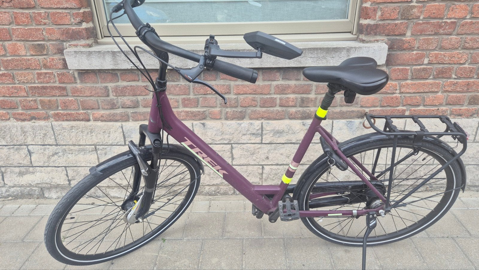 Damesfiets, Ophalen