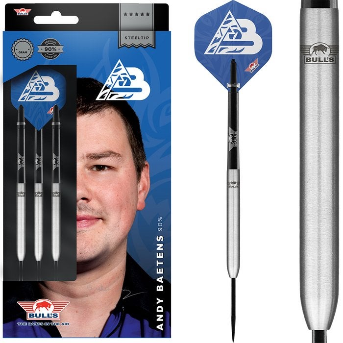 Bull's Andy Baetens 90% - 22g (nieuwprijs €69,95), Ophalen of Verzenden, Zo goed als nieuw, Pijlen
