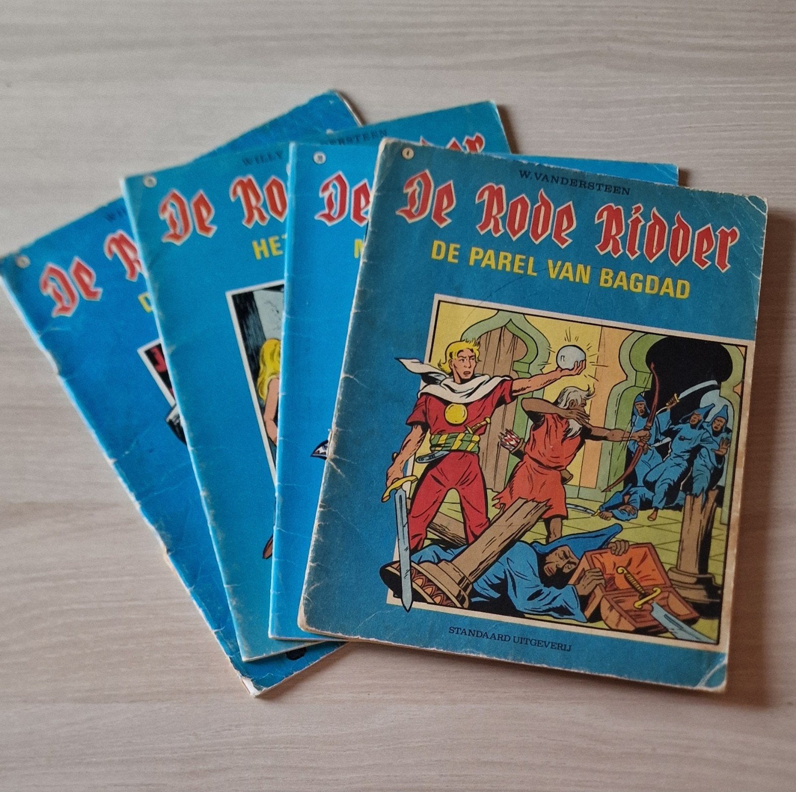 Lot de Rode Ridder nr 4,30,68,71, Ophalen of Verzenden