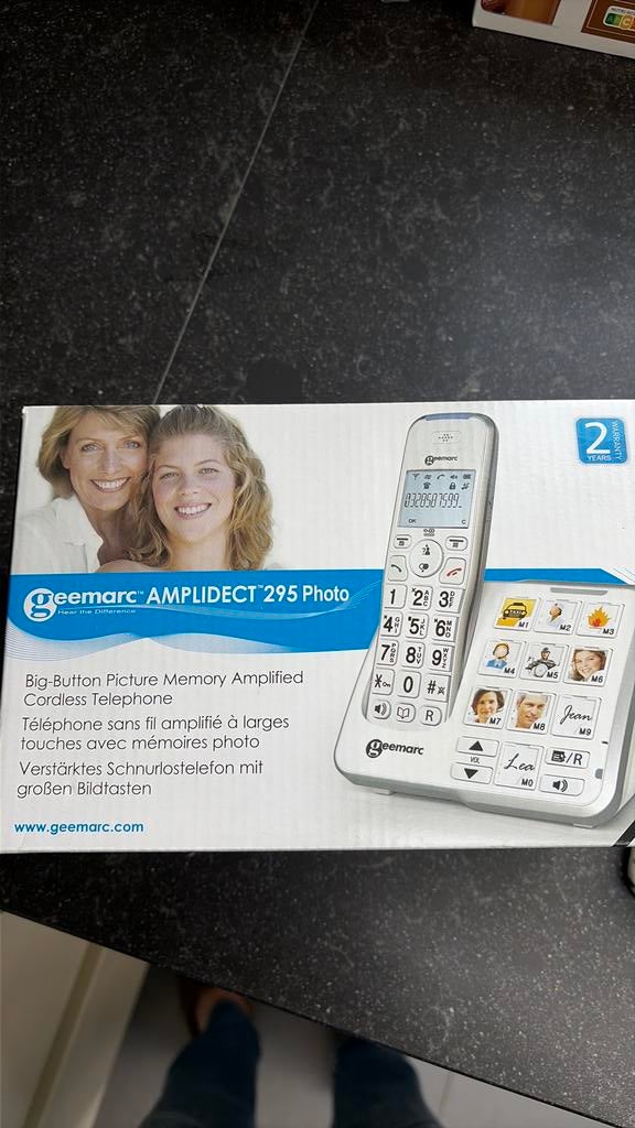 Seniorentelefoon, Ophalen, Zo goed als nieuw