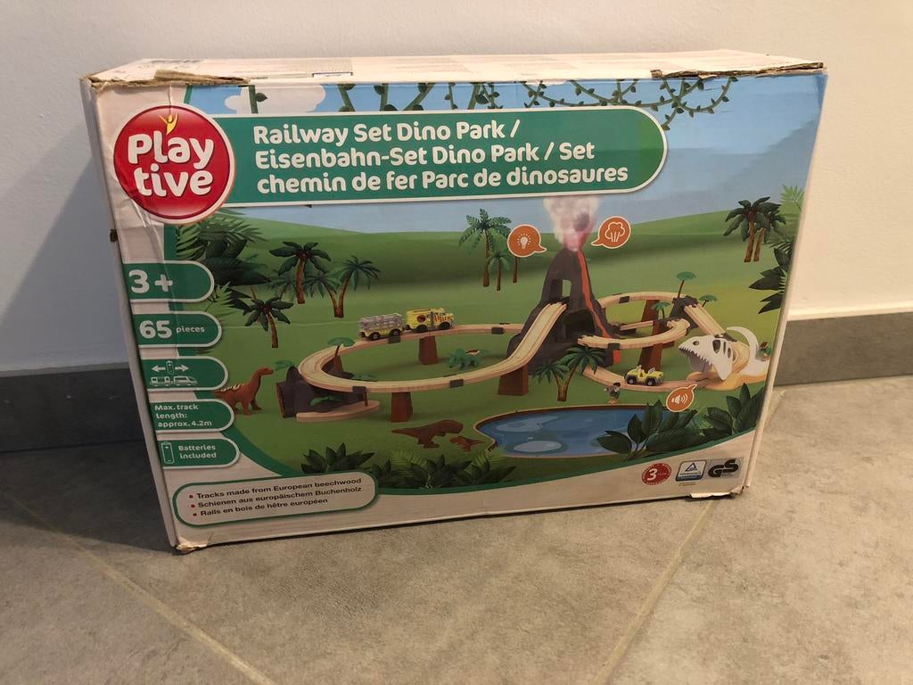 Playtive houten treinspoor set, Enlèvement, Utilisé