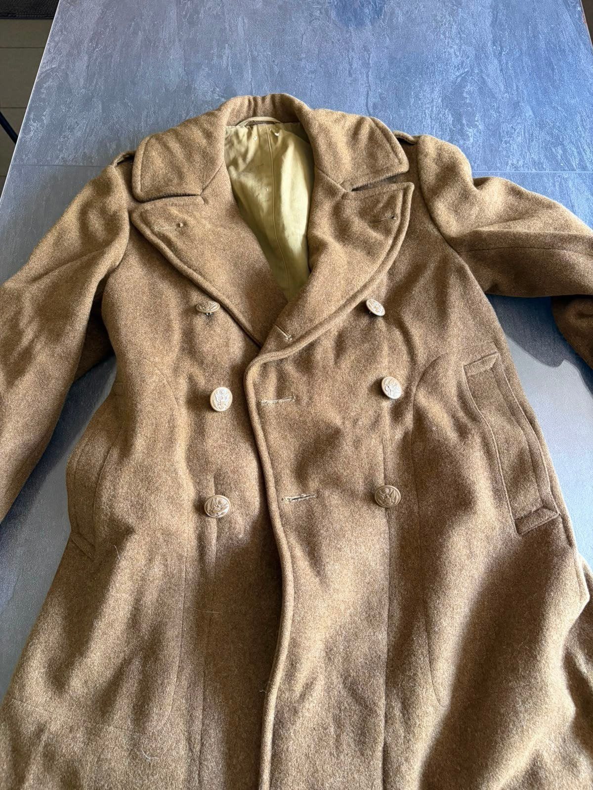 pardessus original en laine américaine, Collections, Enlèvement ou Envoi