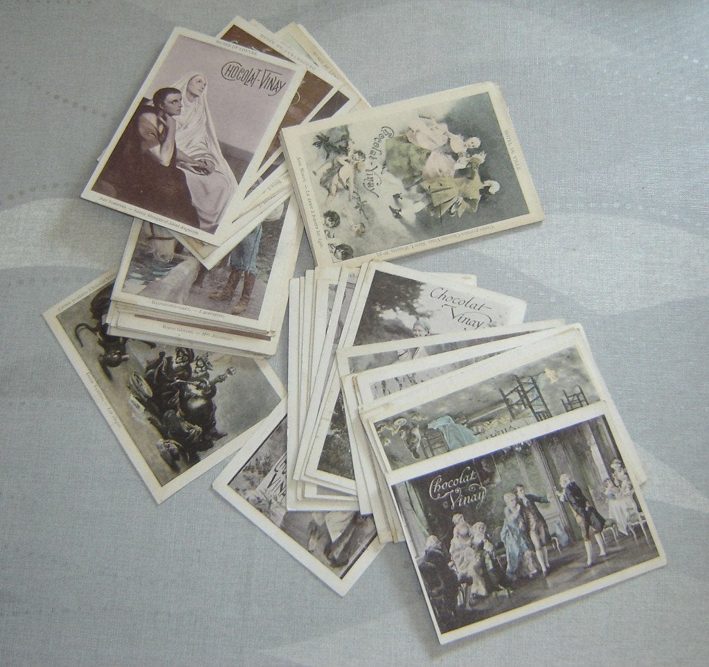Chromos Chocolate VINAY 56st, Verzamelen, Gebruikt, Verzenden, Voor 1940, Prent