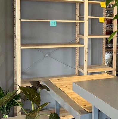Houten rekken/stelling/kasten: quasi nieuwstaat!, Zakelijke goederen, Ophalen