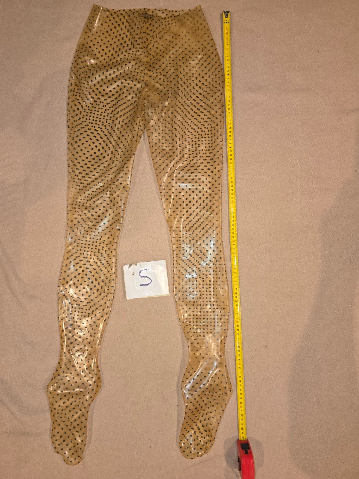 Legging en latex avec pieds, Vêtements | Femmes, Leggings, Collants & Bodies, Envoi, Taille 36/38 (S), Legging
