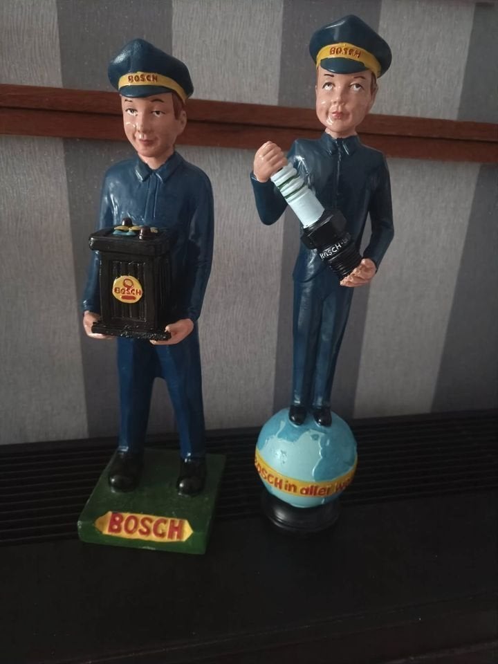 lot figurines publicitaire BOSCH ( statut années 70), Collections, Enlèvement, Comme neuf