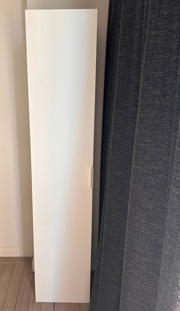 Godmorgon kolomkast ikea, Huis en Inrichting, Badkamer | Badkamermeubels, Ophalen, (Half)hoge kast, Minder dan 50 cm, Zo goed als nieuw