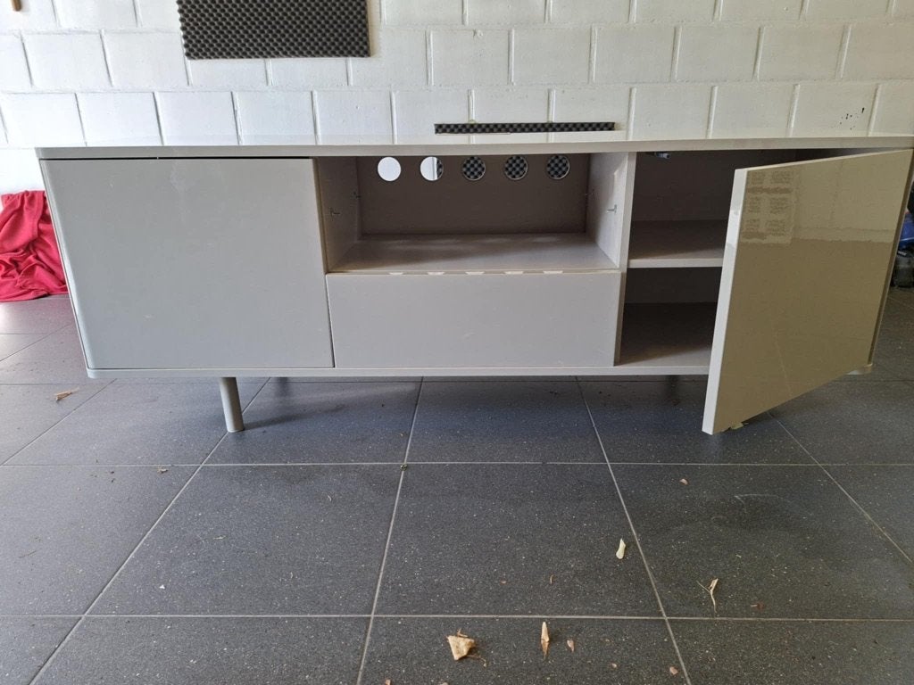 TV meubel IKEA, Huis en Inrichting, Kasten |Televisiemeubels, Ophalen, 150 tot 200 cm, Zo goed als nieuw, Minder dan 100 cm
