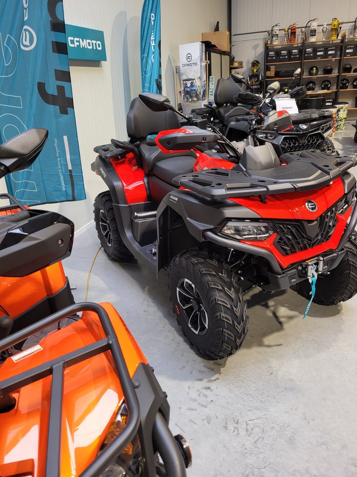 Quad cf moto 625 touring, Motoren