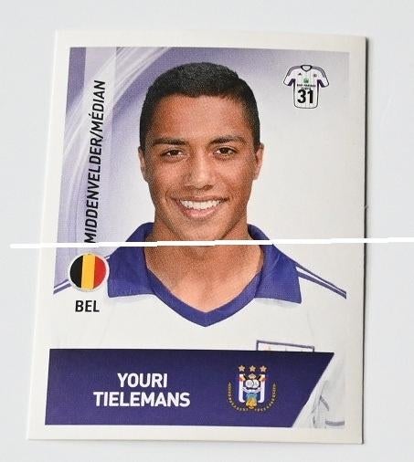Panini Football 2014 RSC Anderlecht ROOKIE Youri Tielemans, Collections, Envoi, Neuf, Affiche, Image ou Autocollant