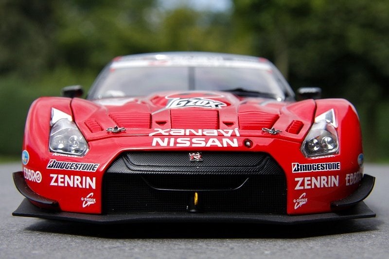 Nissan R35 GT-R GT500 'Xanavi' #23 2008 - Auto Art 1:18e, Enlèvement ou Envoi, Comme neuf, Voiture, Autoart