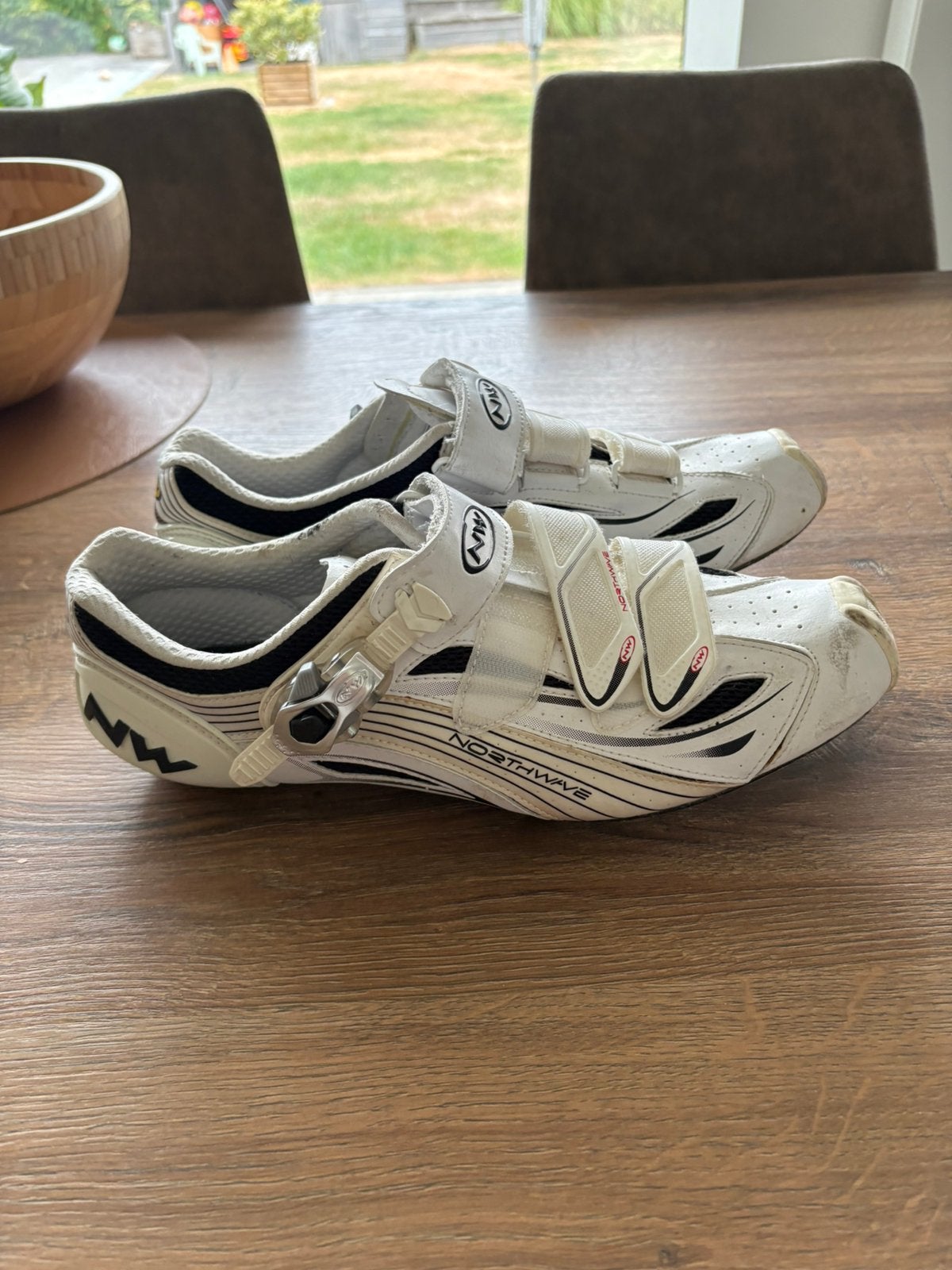 Schoenen koersfiets klikpedalen, Fietsen en Brommers, Ophalen, Zo goed als nieuw, Schoenen