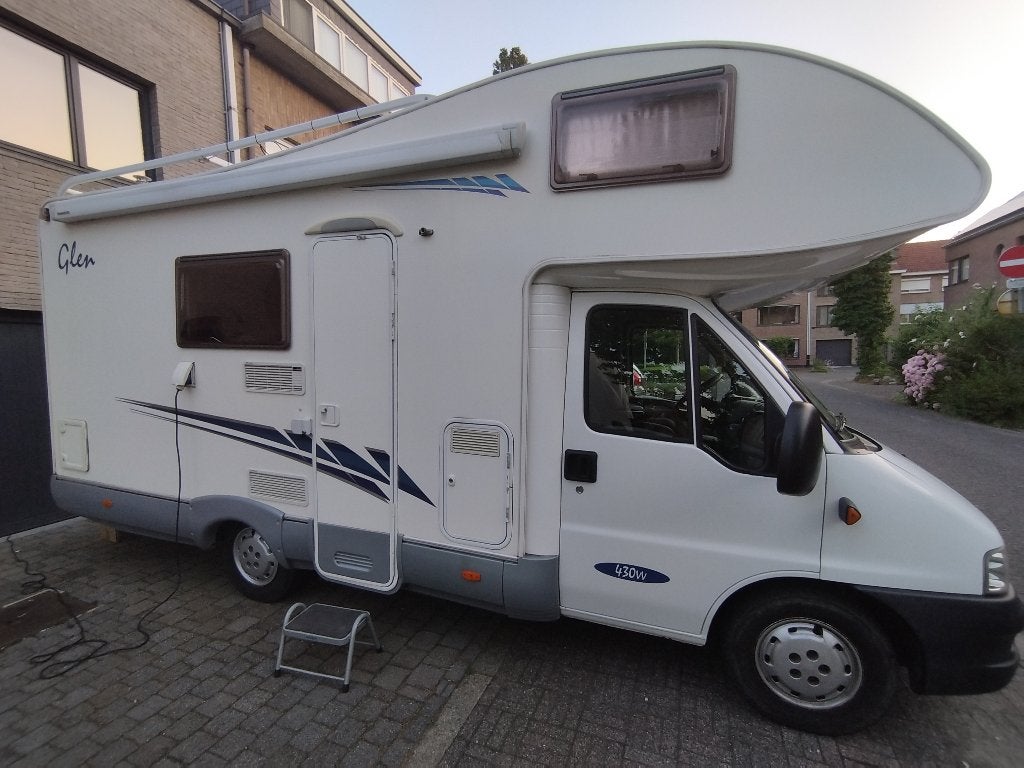 Mobilhome / camper MC Louis/fiat Ducato Bj 2005 + stapelbed, Auvent, Jusqu'à 5, Fiat, Boîte manuelle