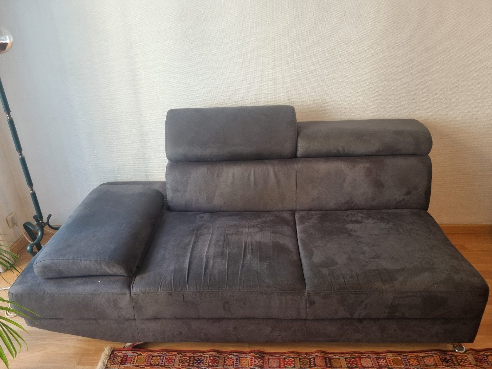 Canapé à donner, Ophalen, Tweepersoons, 190 cm of minder, Grijs