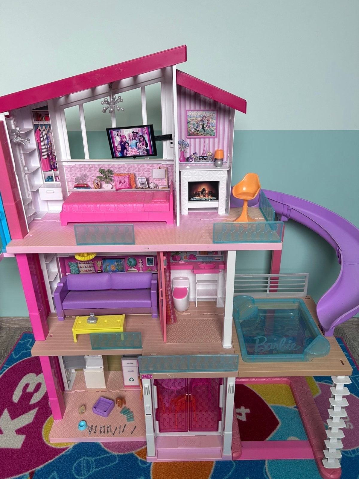 Barbie droomhuis, Ophalen, Zo goed als nieuw
