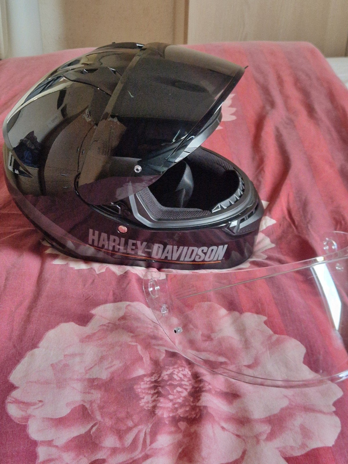 harley davidson helm, Motoren, Kleding | Motorhelmen, Ophalen, Tweedehands, XXL, Integraalhelm