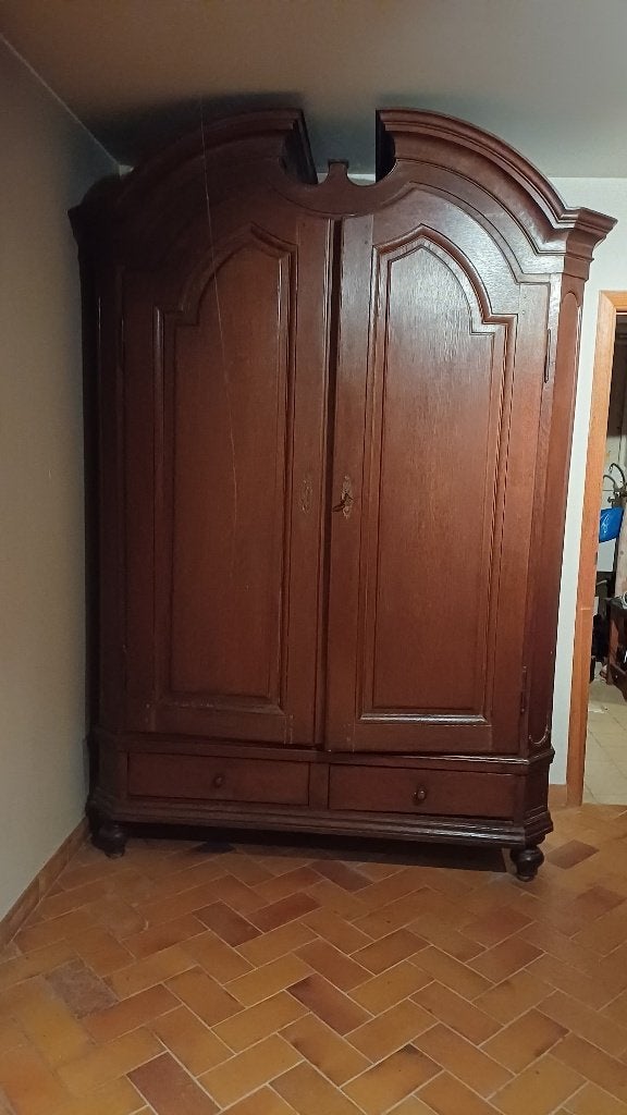 armoire en chêne ancienne, Antiquités & Art, Enlèvement