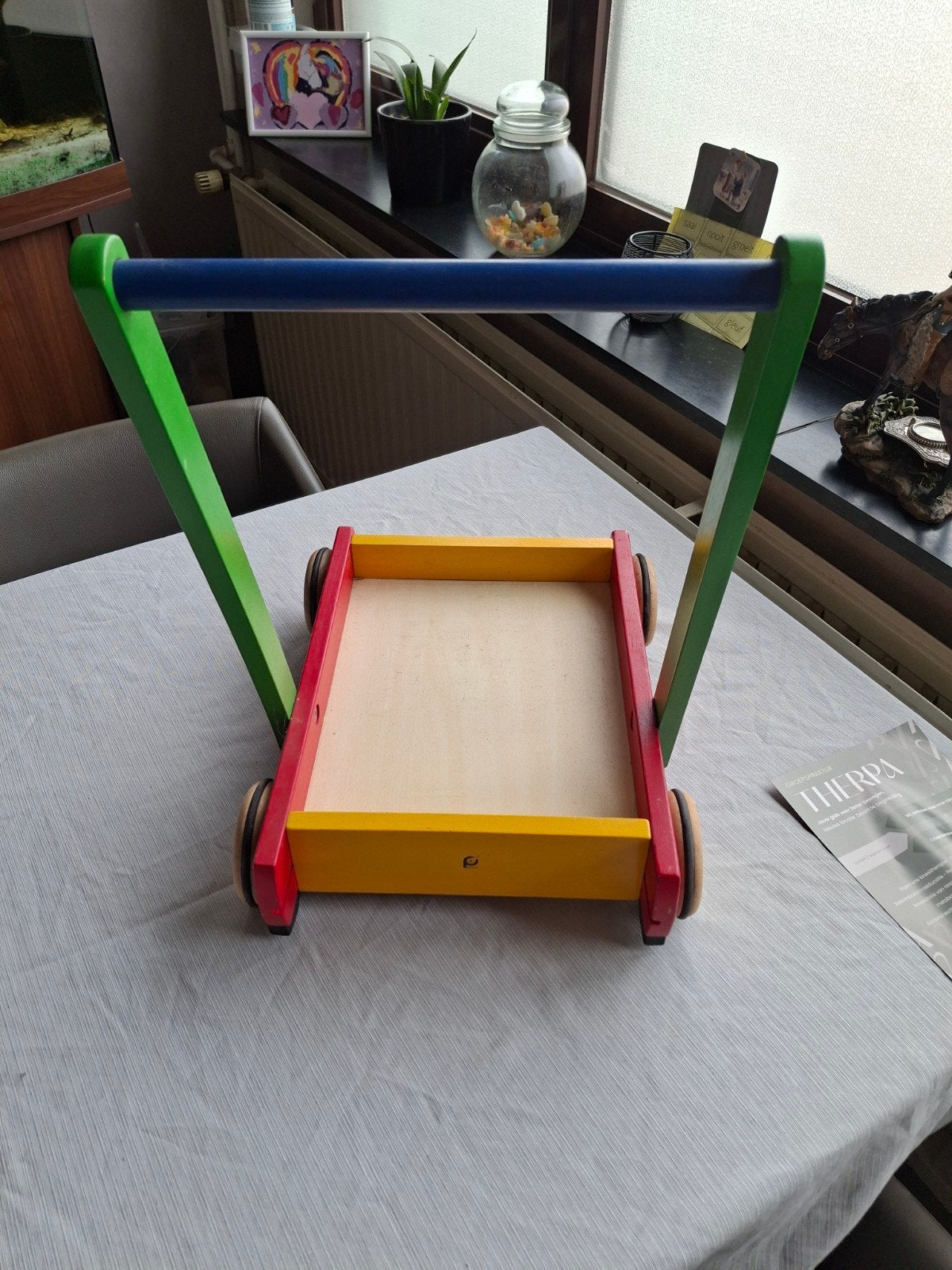 houten loopwagen, Kinderen en Baby's, Ophalen