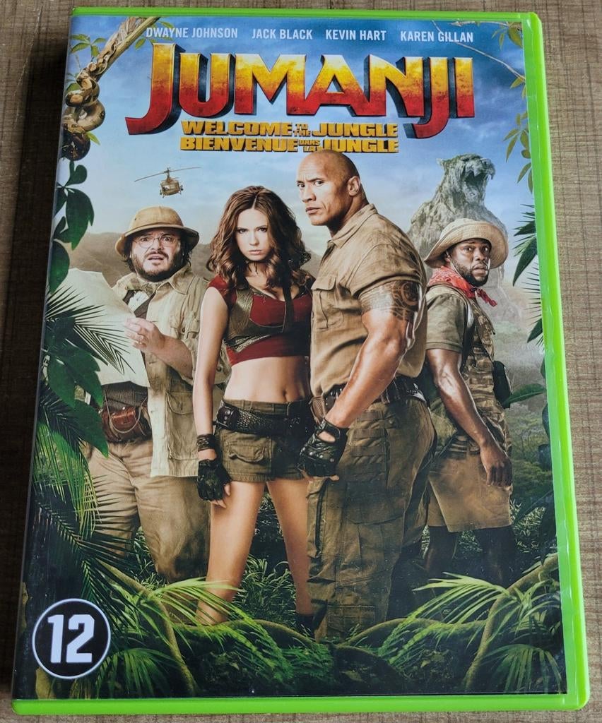 Jumanji: Welcome to the jungle, Vanaf 12 jaar, Ophalen of Verzenden, Zo goed als nieuw