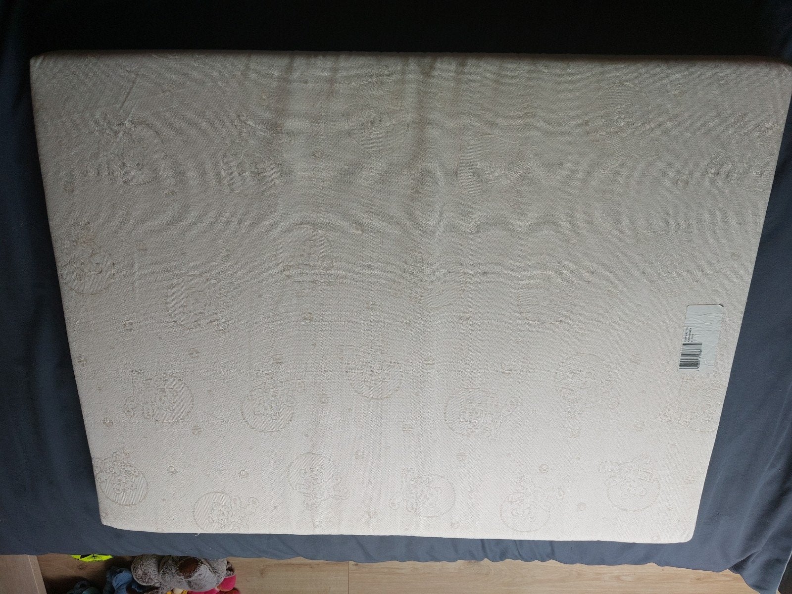 Matelas pour parc, Enlèvement