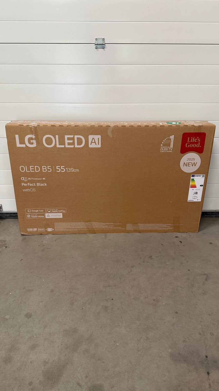 LG 55" OLED B56 4K (2025) Smart TV, Ophalen, Nieuw, 4k (UHD), /