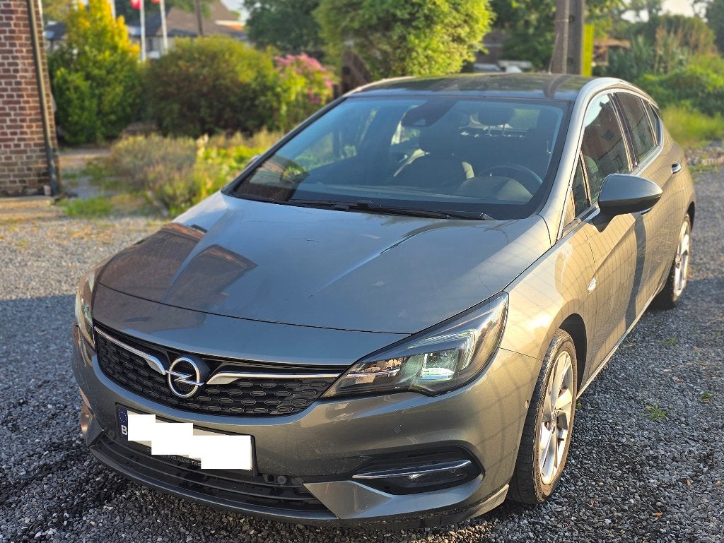 Opel Astra K elegance 03/2021 1,2benzine 130pk, Autos, Opel, Argent ou Gris, Achat, 1280 kg, Euro 6