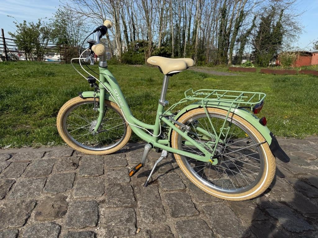 Puky Skyride Classic 20 inch, retro groen, Ophalen, Zo goed als nieuw, 20 inch, Versnellingen