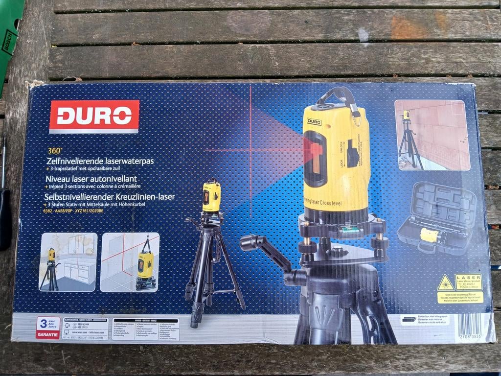 Zelfnivilerende laser, Doe-het-zelf en Bouw, Ophalen