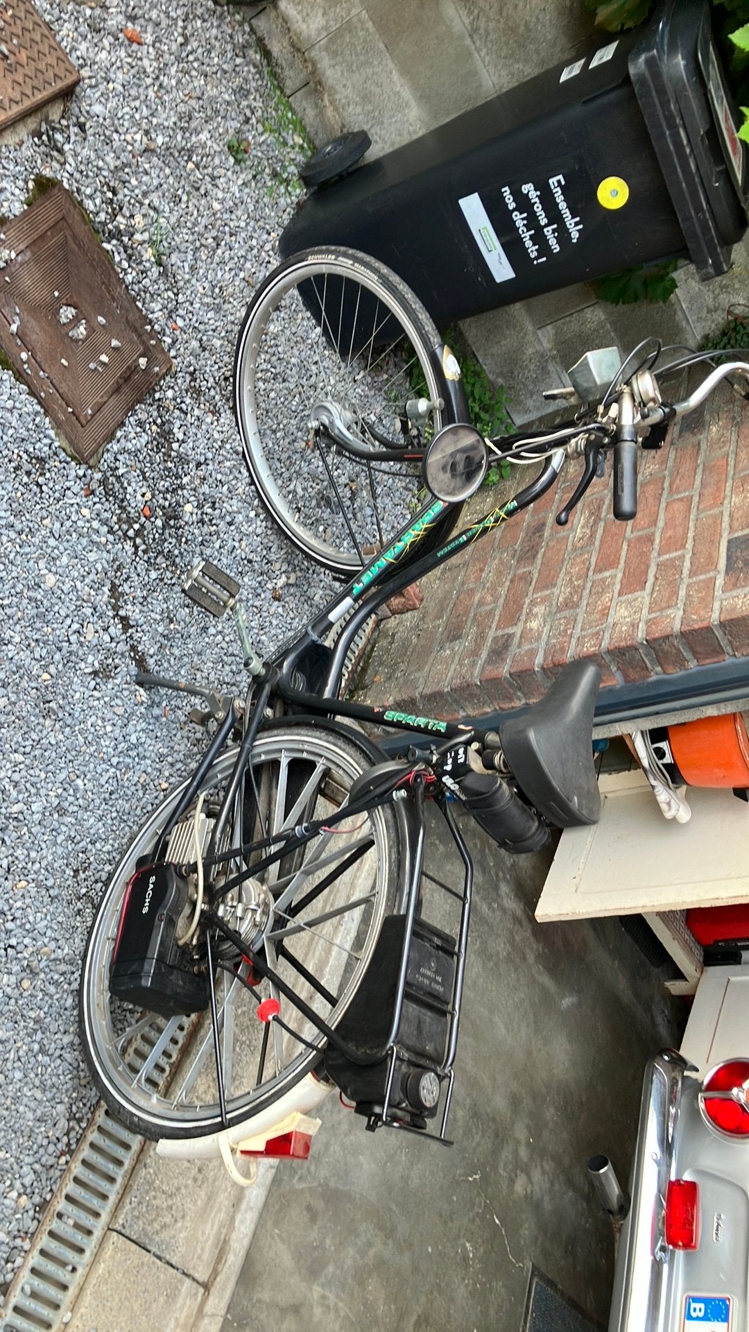 Spartamet, Fietsen en Brommers, Brommers | Oldtimers, Ophalen, Sparta