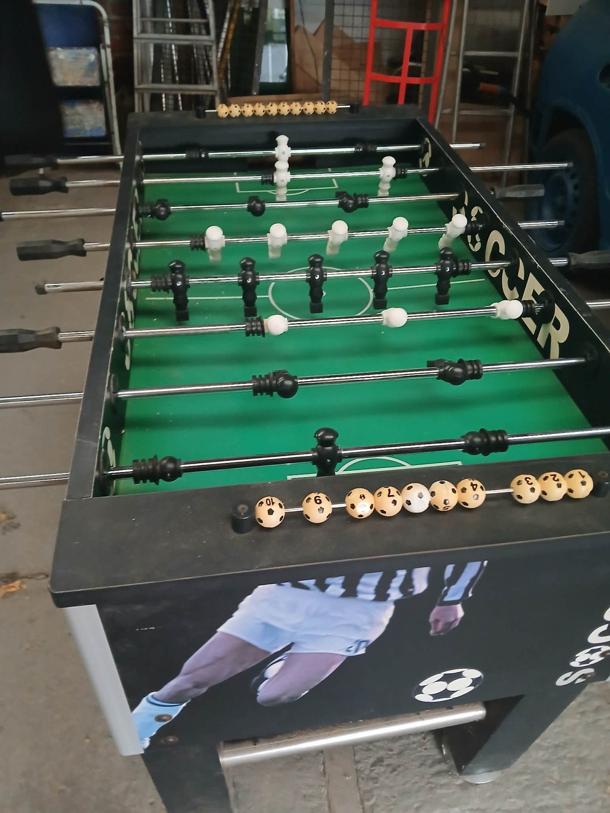 Voetbal tafel voor kids, Ophalen, Gebruikt