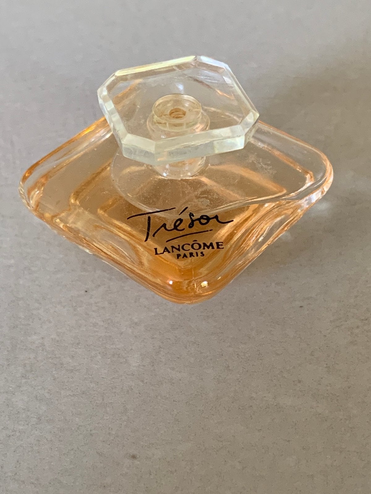 Vintage 1990 Lancôme Trésor — Parfum miniature (7,5 ml), Collections, Enlèvement ou Envoi, Comme neuf, Miniature