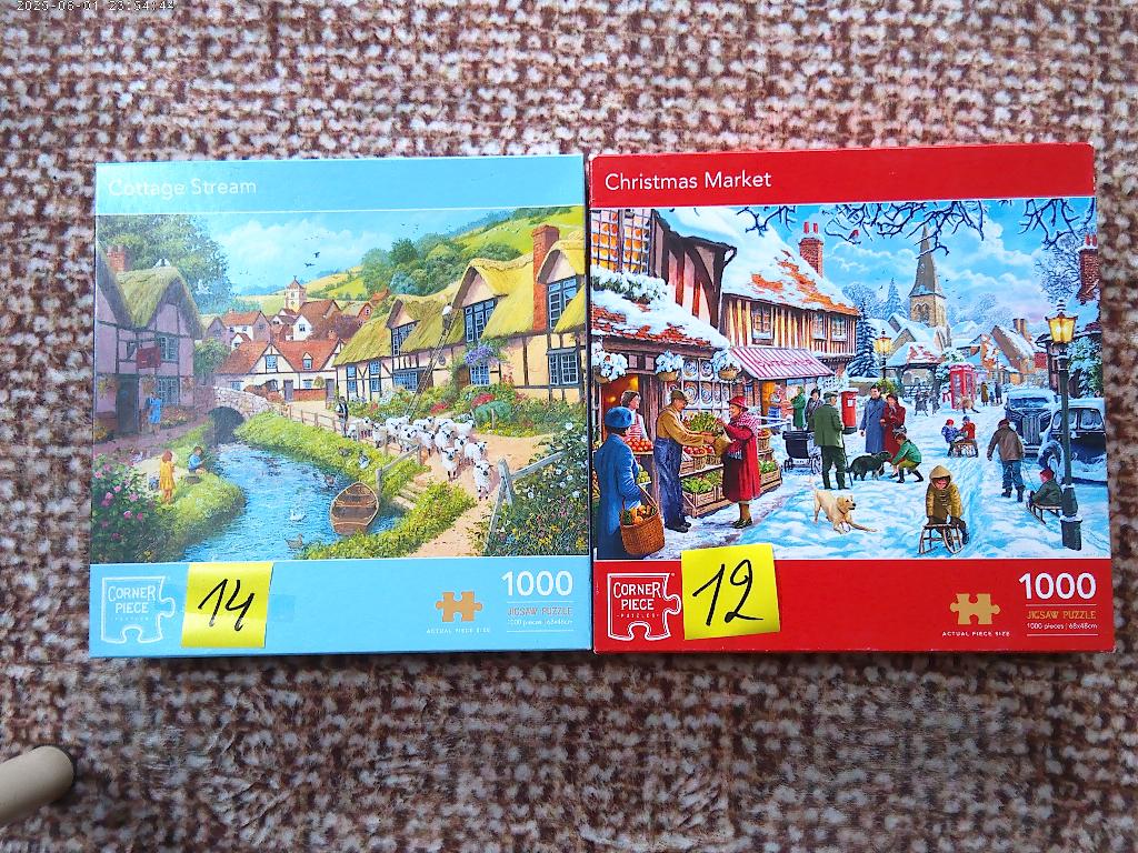 puzzel 1000 ==type gibsons= nr 14 verkocht= zie verdere info, Enlèvement ou Envoi, Utilisé