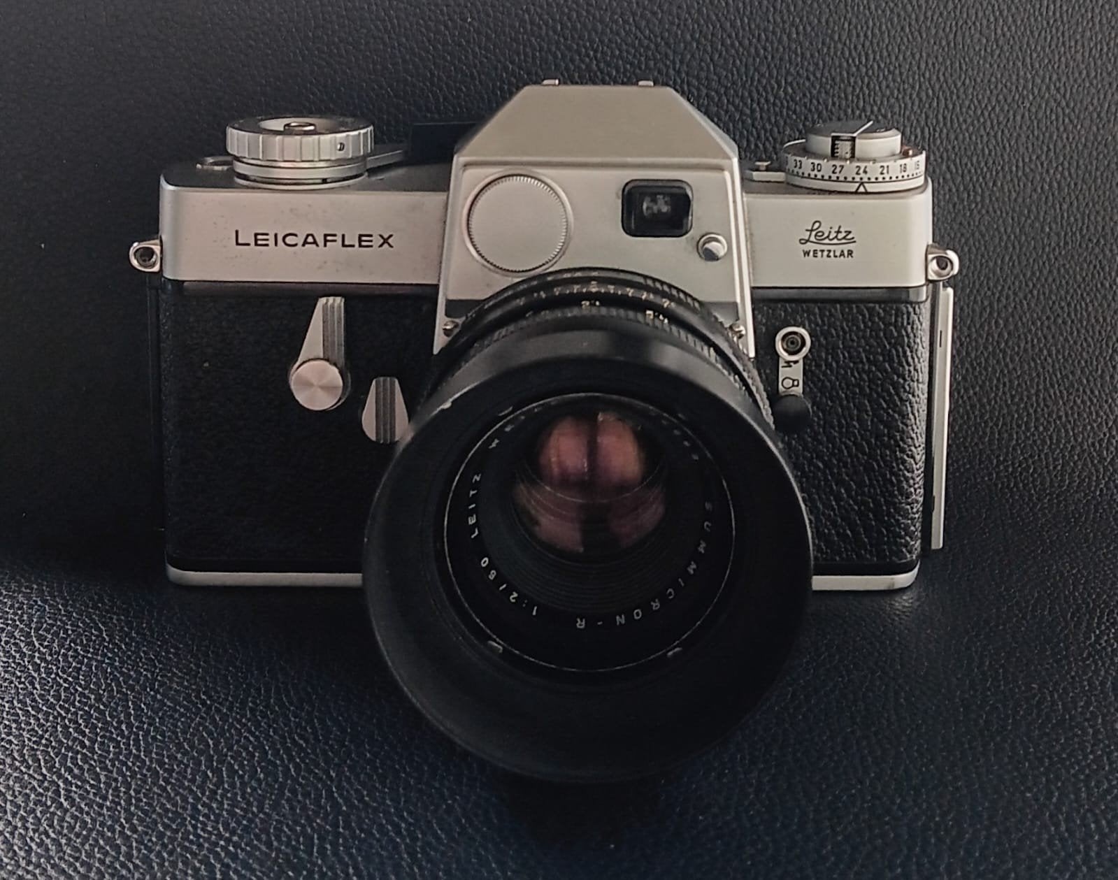 Vintage leicaflex r summicron f2/50, Ophalen of Verzenden