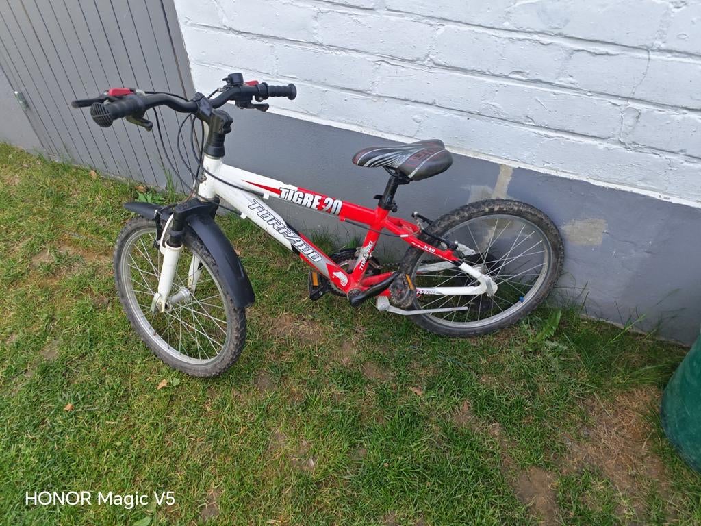 Fiets 20 inch te koop, Fietsen en Brommers, Ophalen, Staal, Velgrem, V-brakes