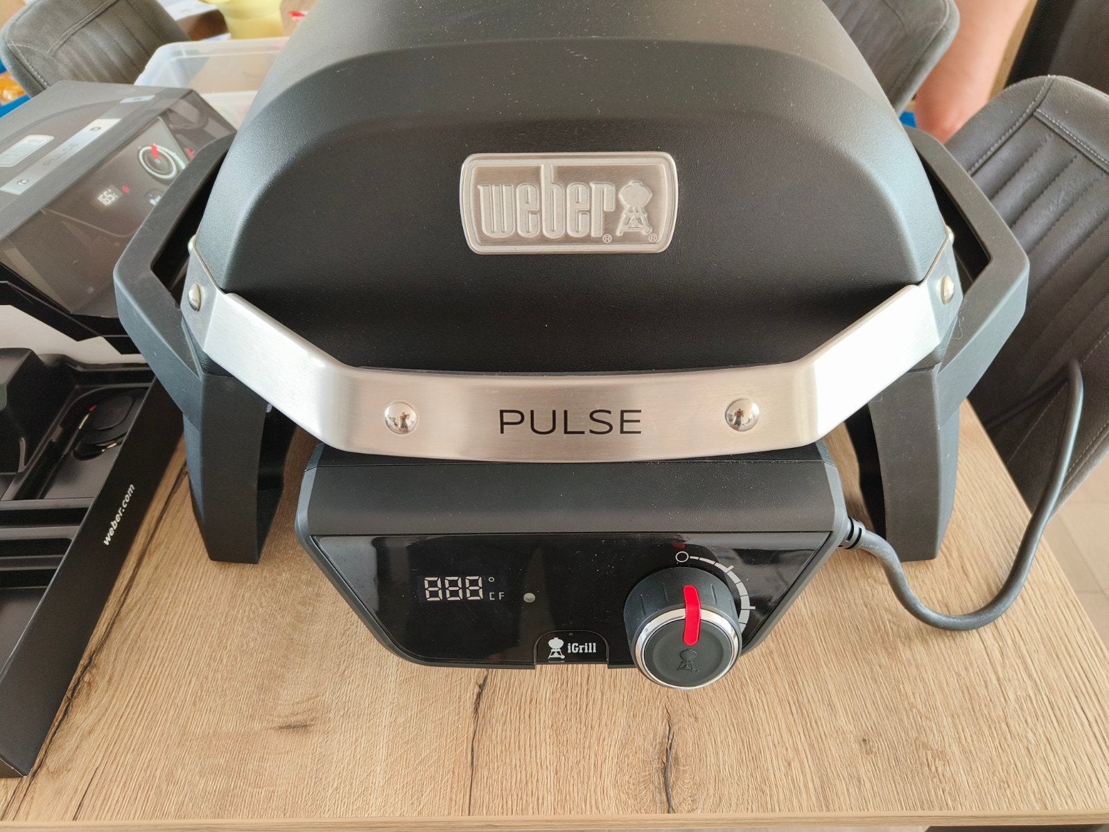 Weber Pulse 1000, Ophalen