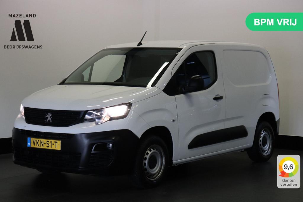 Peugeot Partner 1.2 110PK Benzine - Airco - Navi - Cruise -, Achat, Entreprise, Electronic Stability Program (ESP), Blanc
